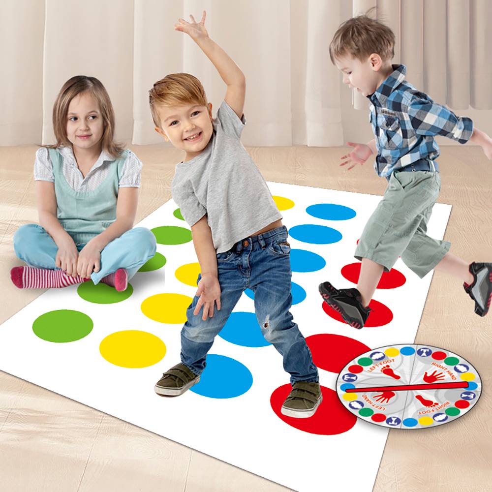 Family Party Game Twister Game - Party Games Indoor For 6 12 Year Olds recension och pris