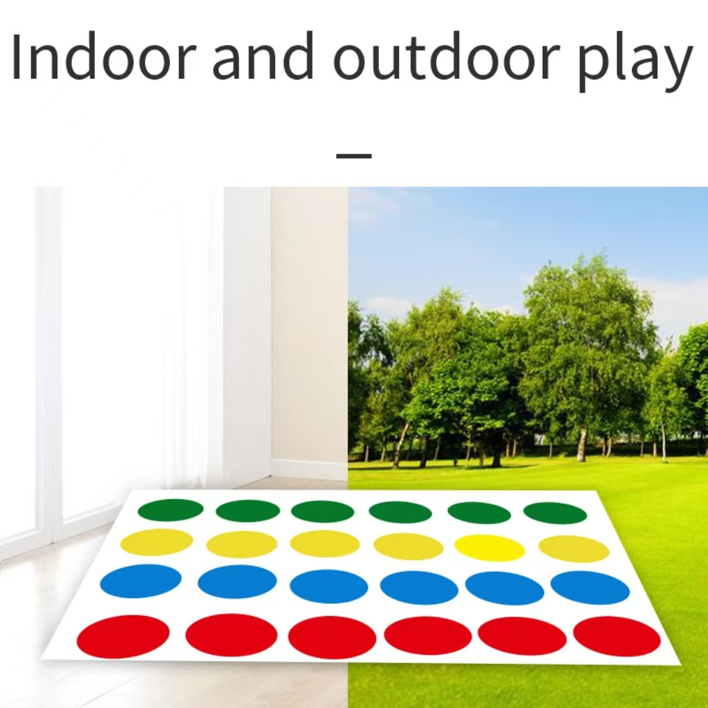 Family Party Twister Game Indo - Party Games Indoor For 6 12 Year Olds recension och pris