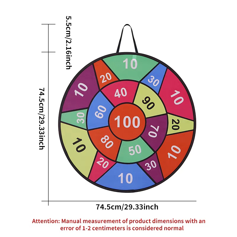 Sticky ball dart board -12 bal - Party Games Indoor For 6 12 Year Olds recension och pris