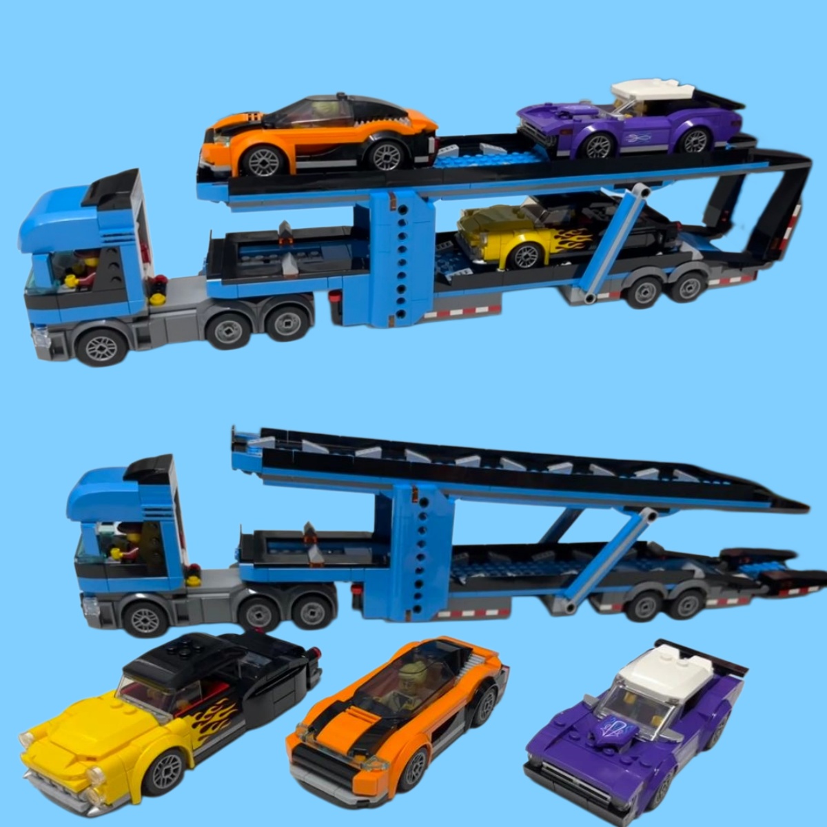 City series car transport truc - Lego Set Creator recension och pris