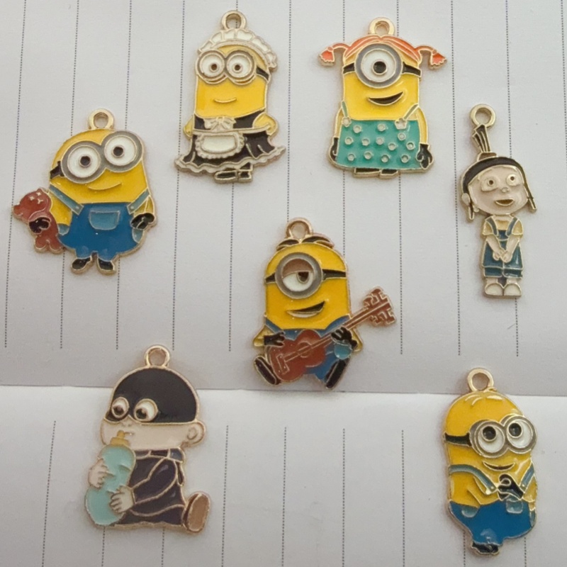 10pcs alloy drip oil cartoon p - Party Games Spy recension och pris
