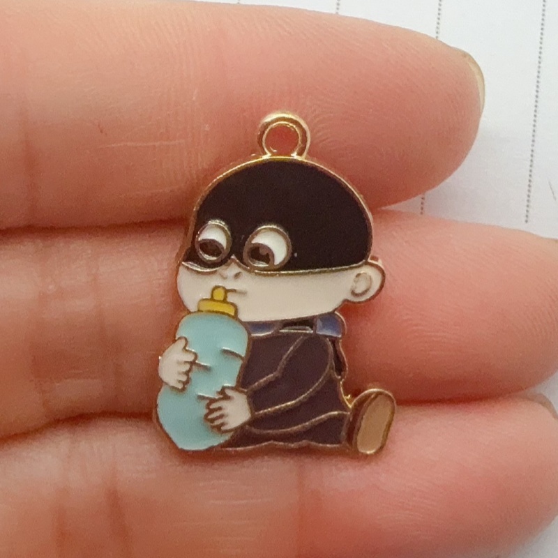 10pcs alloy drip oil cartoon p - Party Games Spy recension och pris