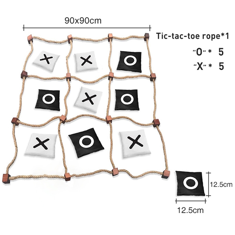 Giant Tic-Tac-Toe Outdoor Game - Tic Tac Toe Giant recension och pris