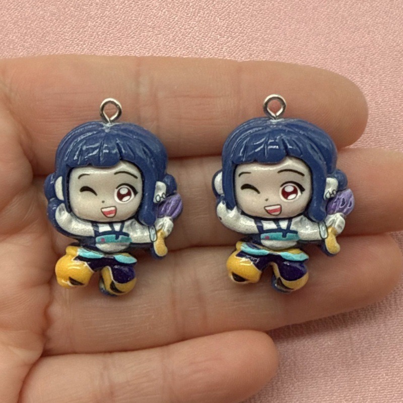 10pcs resin cartoon pendant, D - Party Games Spy recension och pris