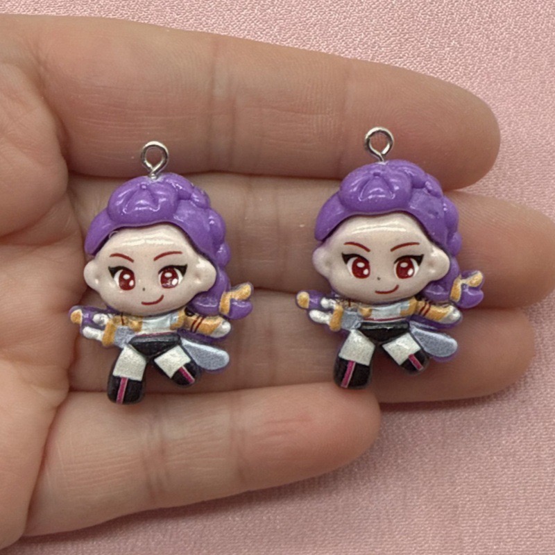 10pcs resin cartoon pendant, D - Party Games Spy recension och pris