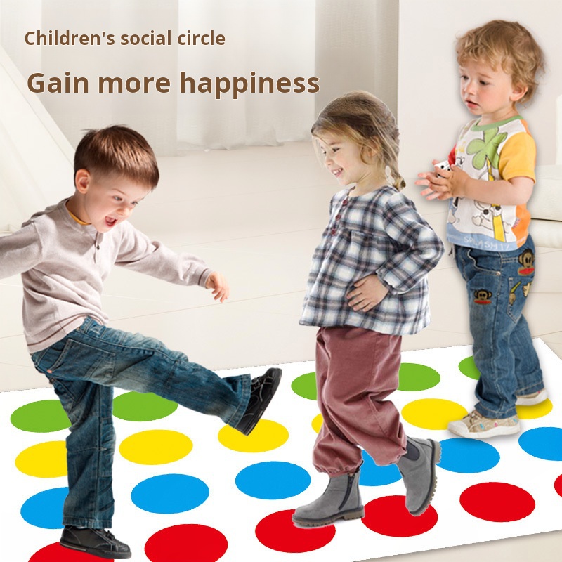Family Party Game Twister Game - Party Games Indoor For 6 12 Year Olds recension och pris