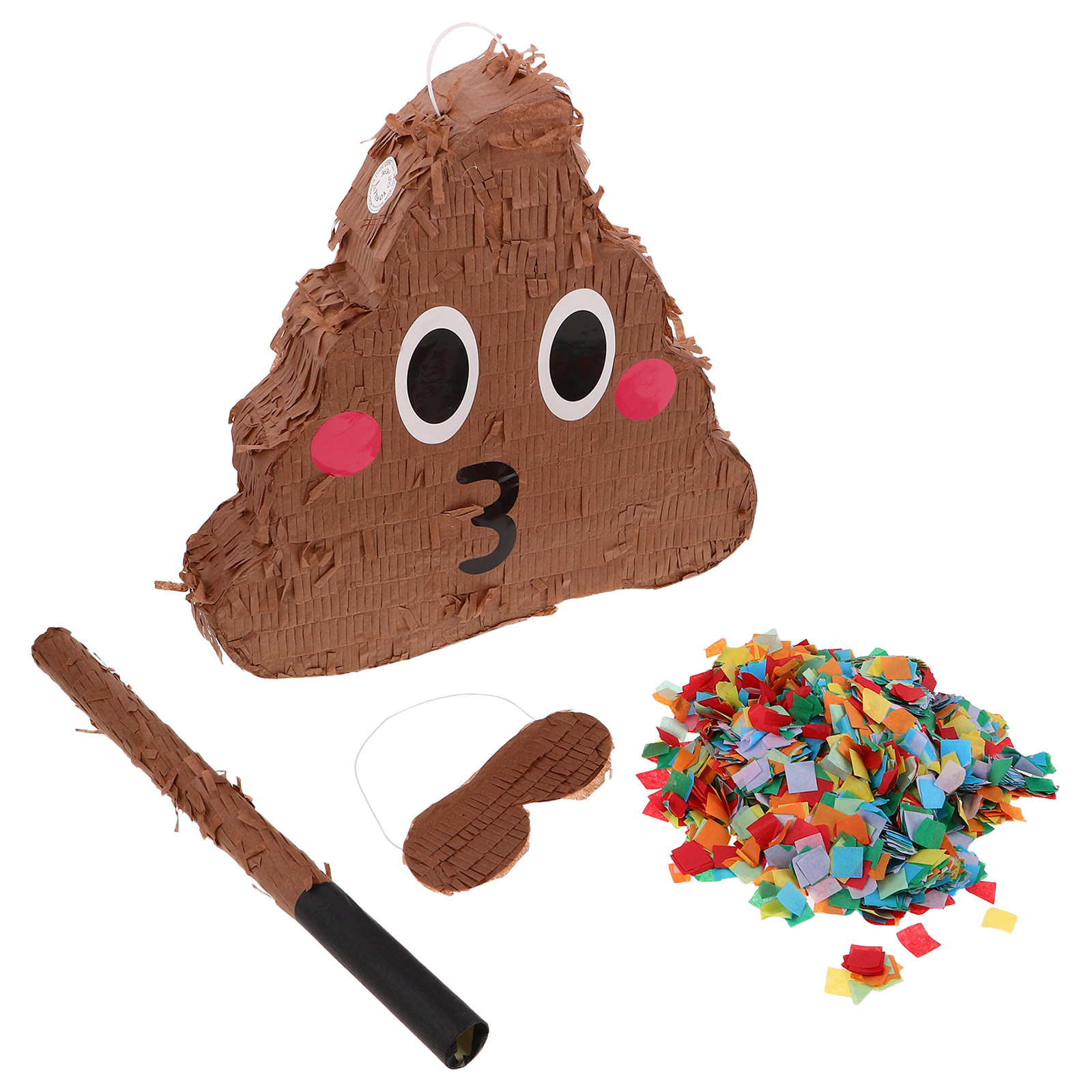 1Set Poop Themed Pinyata for K - Party Games Easy Kids recension och pris