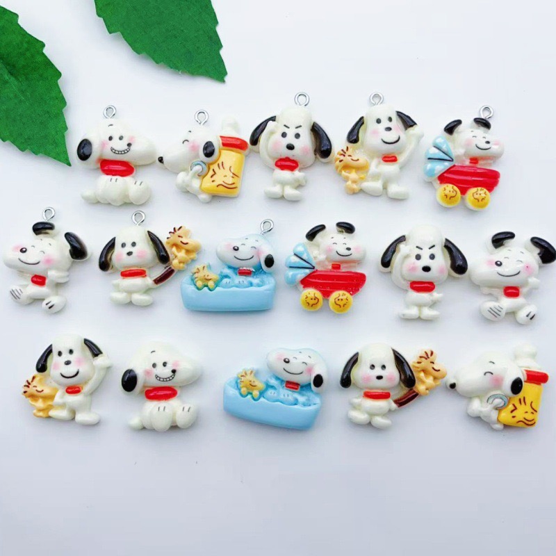 12pcs resin cartoon dog pendan - Party Games Spy recension och pris