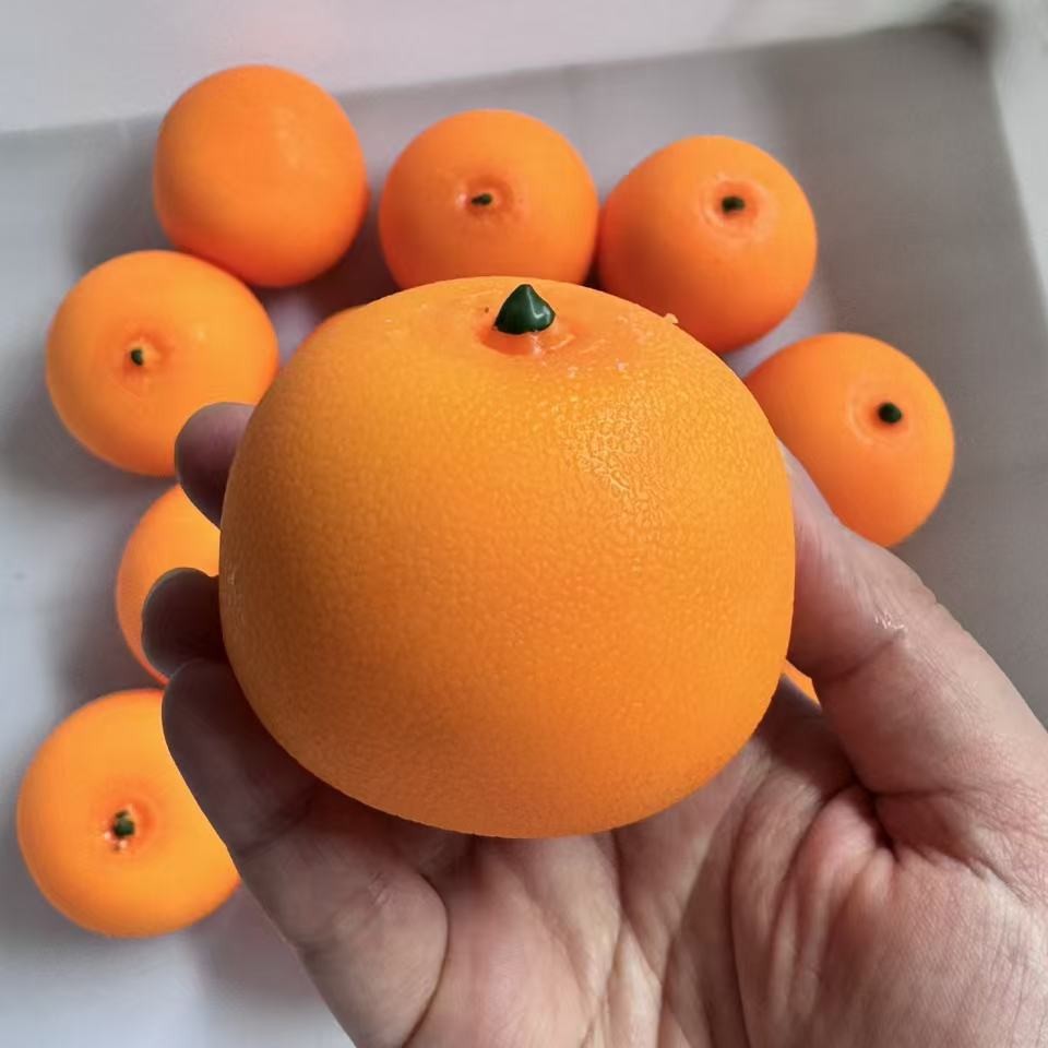 Simulated Orange Stress Ball S - Party Games Spy recension och pris