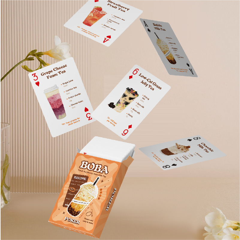 Camping Popular Boba Milk Tea  - Book Party Games recension och pris