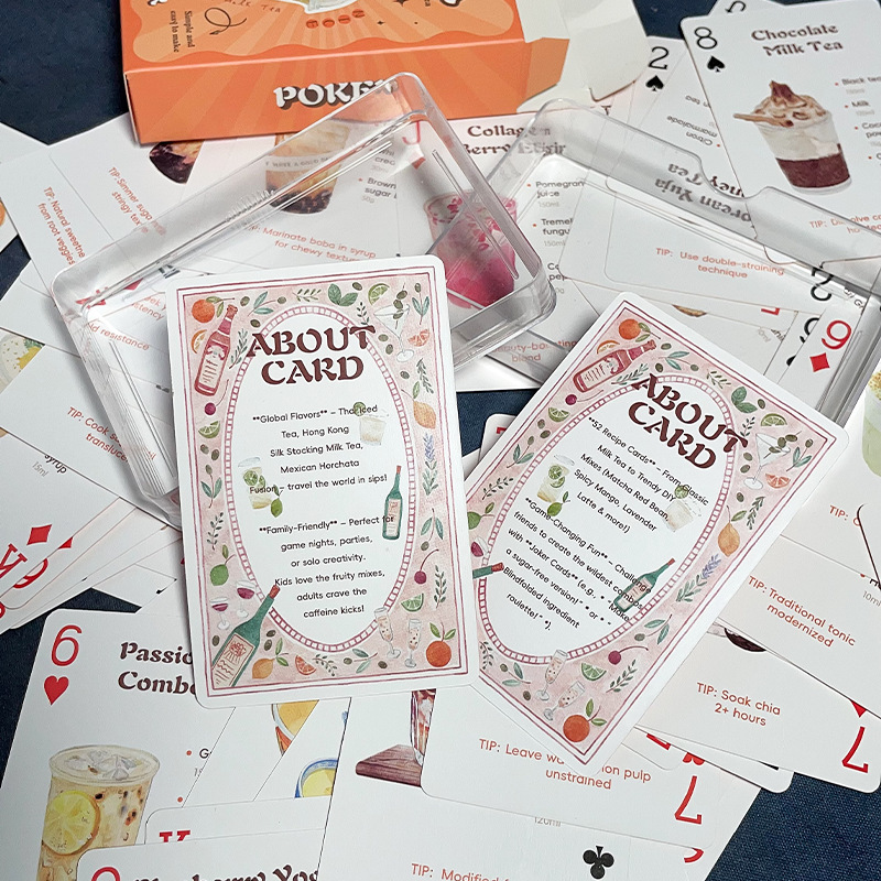 Camping Popular Boba Milk Tea  - Book Party Games recension och pris
