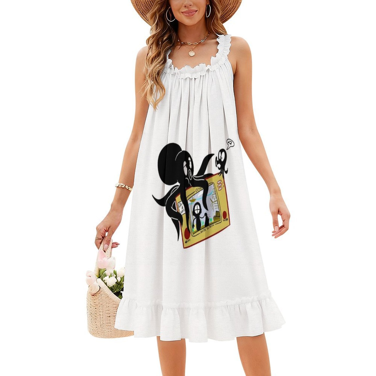 Octopus Vintage Bohemian Dress - Party Games Summer recension och pris