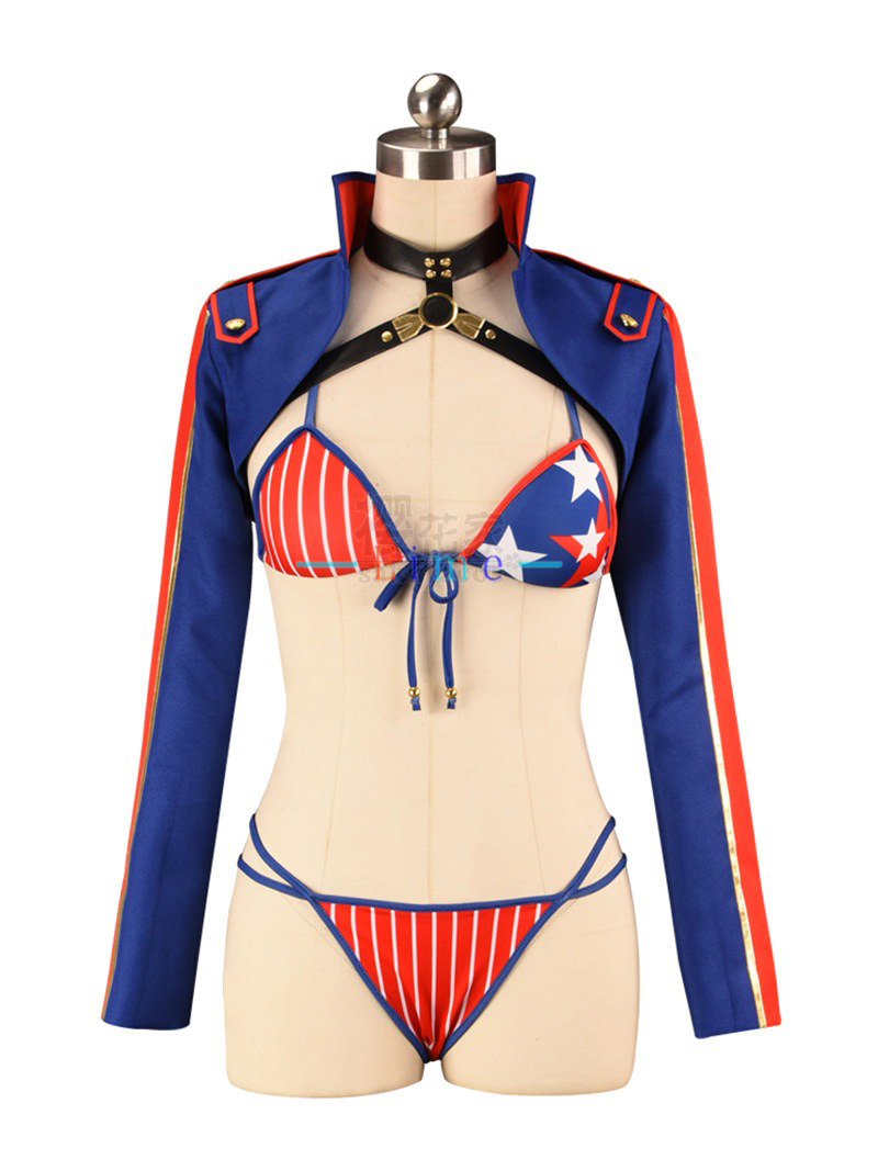 FGO Saber Cosplay Costume Miya - Party Games Summer recension och pris