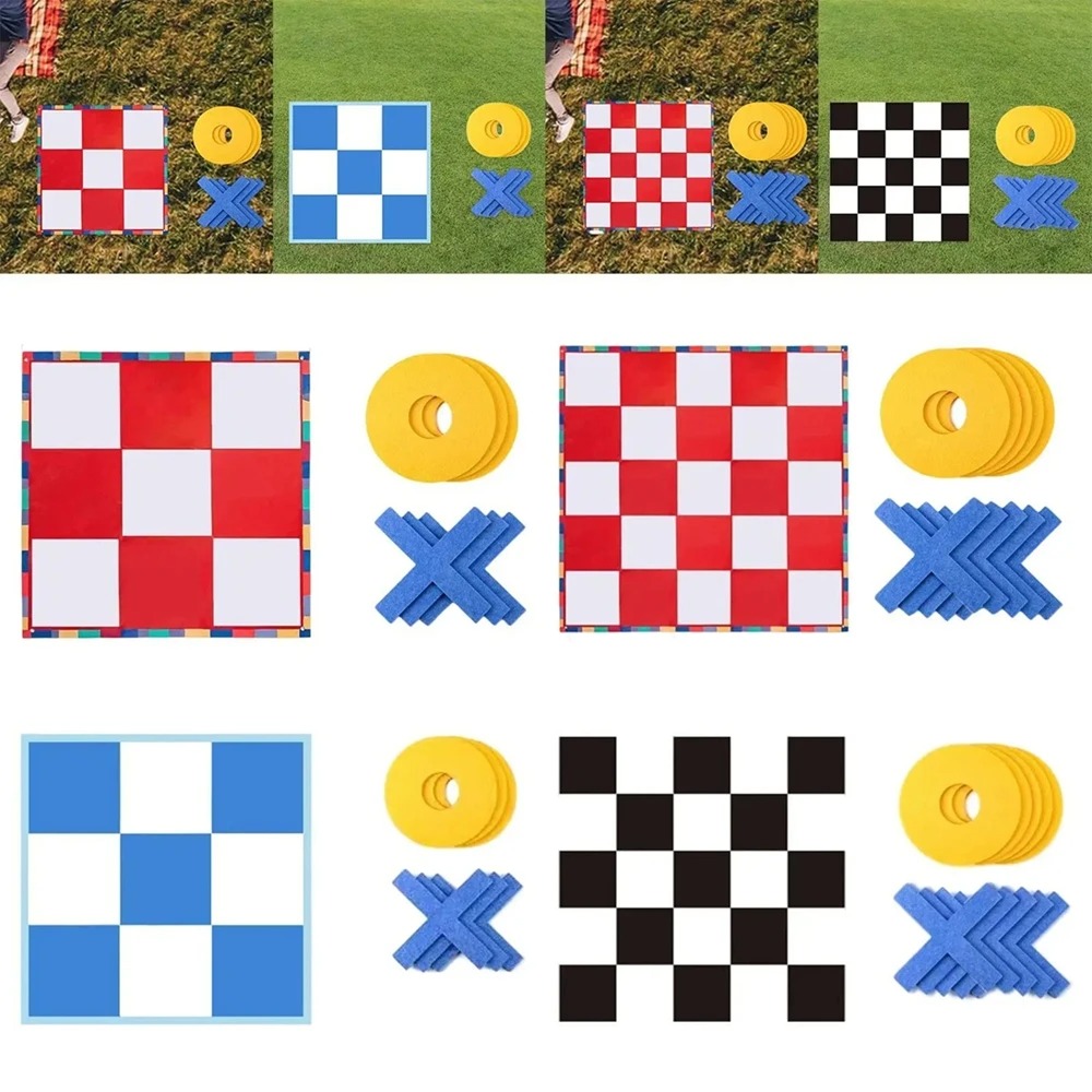Giant Tic Tac Toe Game Mat Set - Tic Tac Toe Giant recension och pris