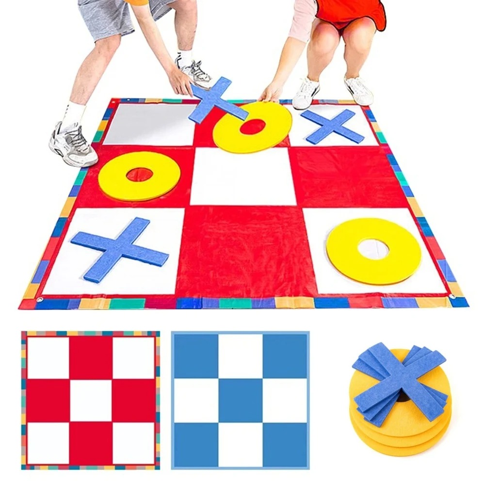Giant Tic Tac Toe Game Mat Set - Tic Tac Toe Giant recension och pris