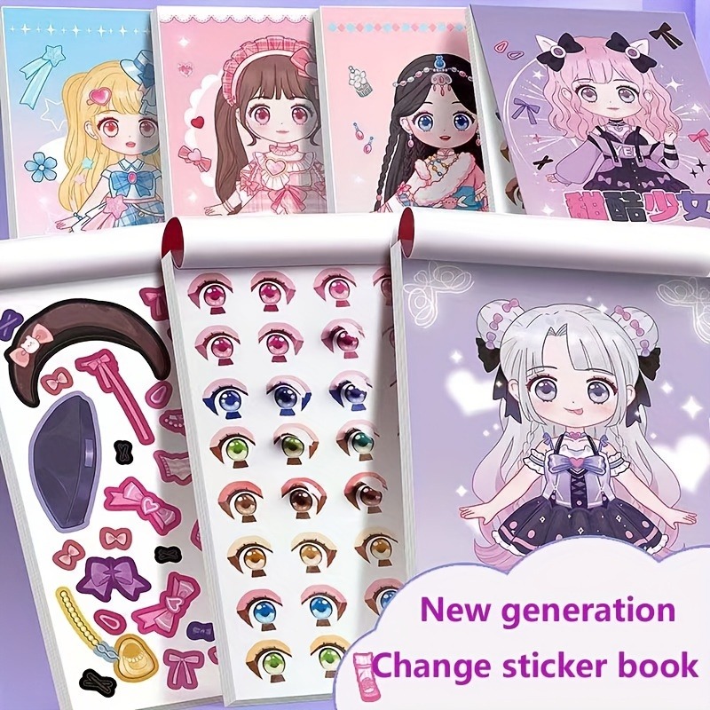 Dress Up Sticker Book Girl Sti - Book Party Games recension och pris