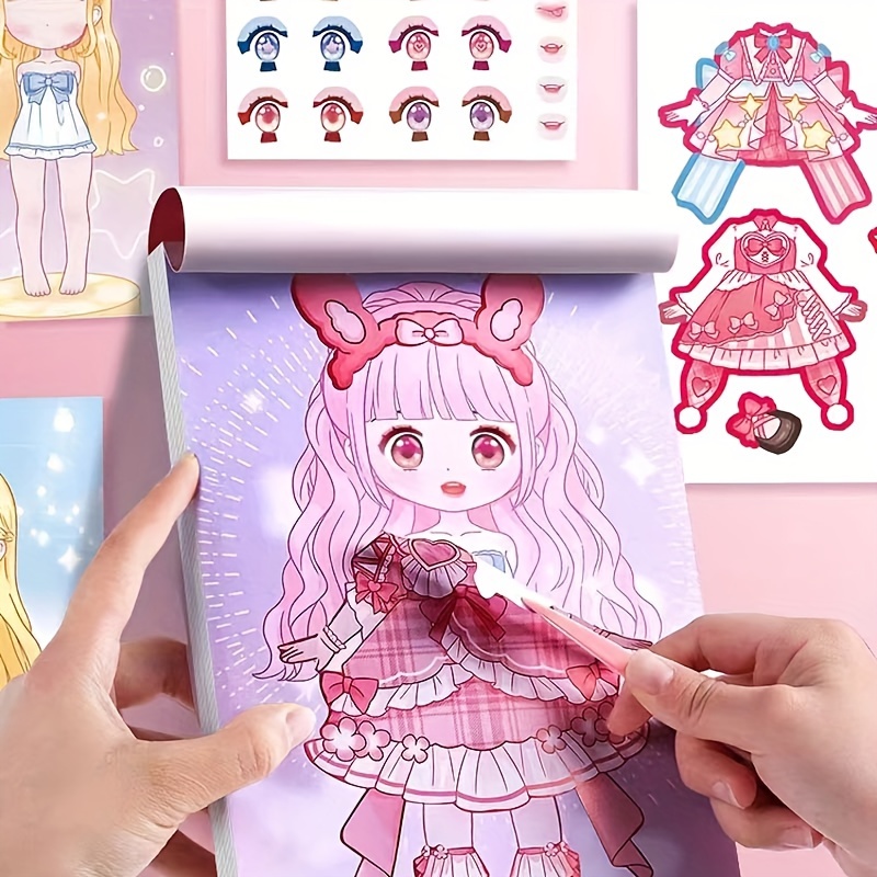 Dress Up Sticker Book Girl Sti - Book Party Games recension och pris