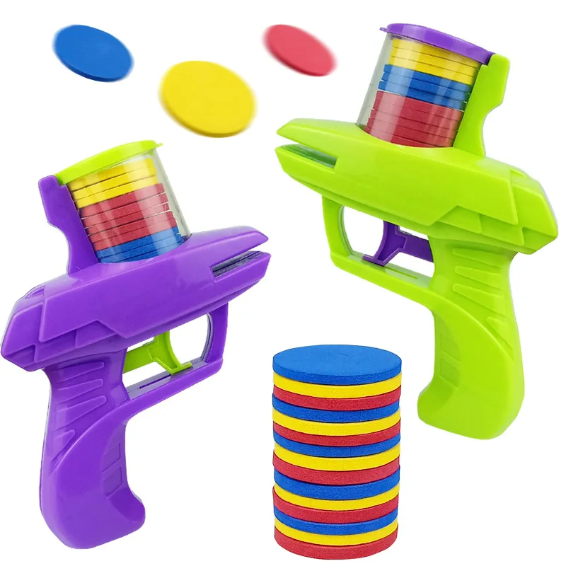 Soft EVA Flying Disc Shooter G - Party Games Indoor For 6 12 Year Olds recension och pris