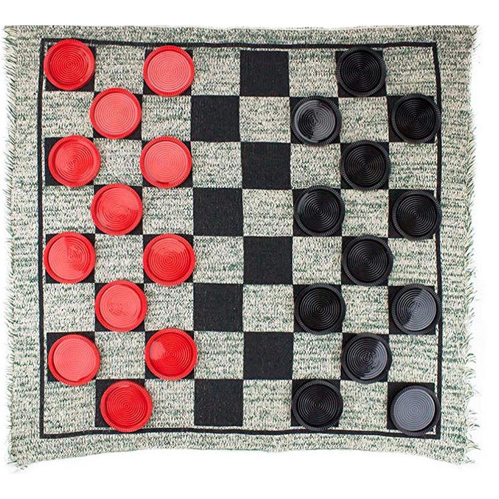 3 in 1 Giant Checkers Set Tic  - Tic Tac Toe Giant recension och pris