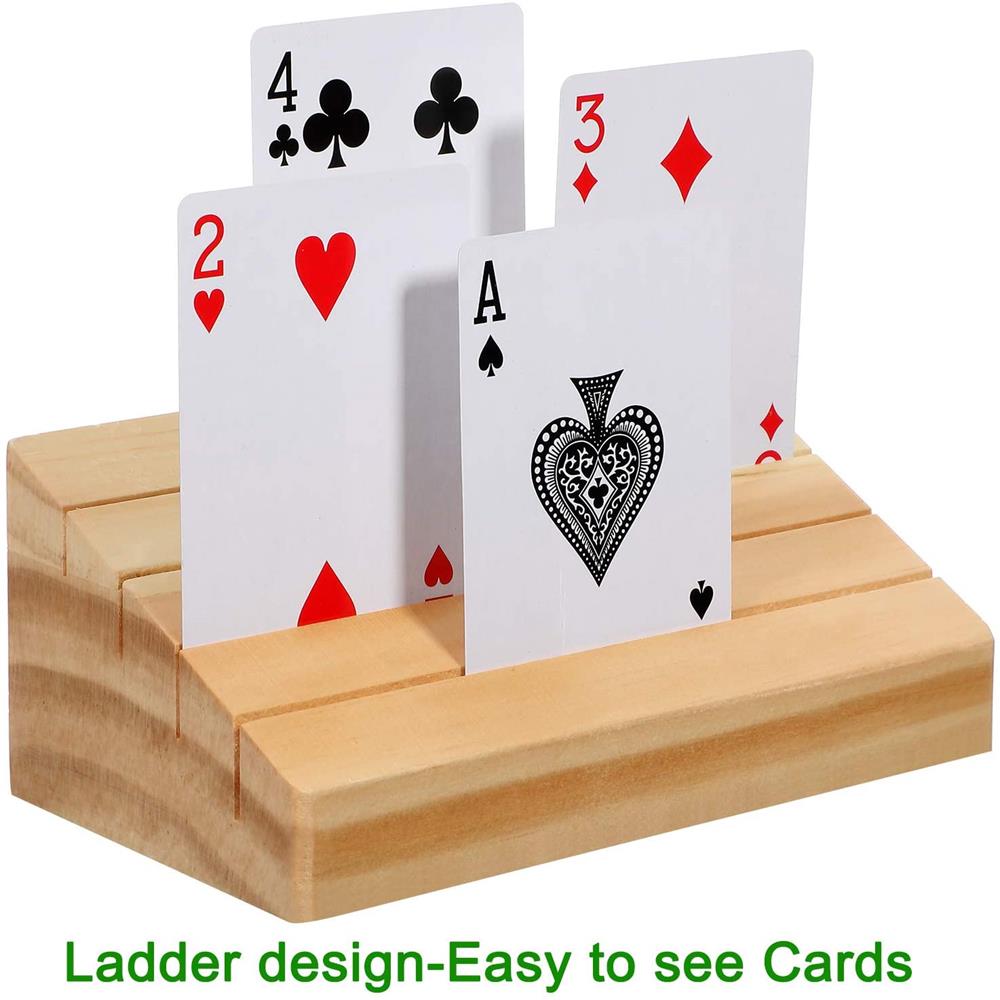 Hands-Free Wooden Playing Card - Book Party Games recension och pris